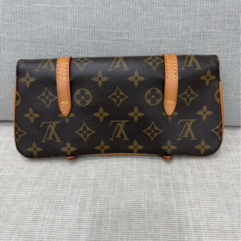 LV變形金剛老花腰包-10