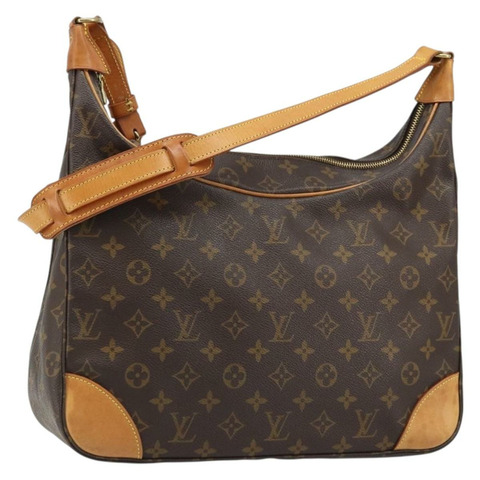 路易威登 Monogram Boulogne 35 肩背包 M51260 LV Auth 174483A