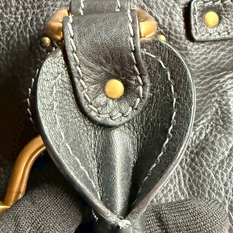 Chloé Paddington（鎖頭包）黑色牛皮-4