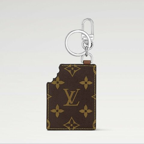 LV Chocolate Bar Figurine 巧克力 鑰匙圈 包包吊飾 掛飾 M01478