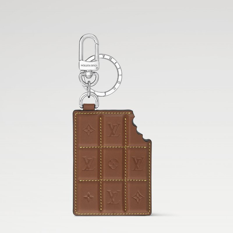 LV Chocolate Bar Figurine 巧克力 鑰匙圈 包包吊飾 掛飾 M01478-1