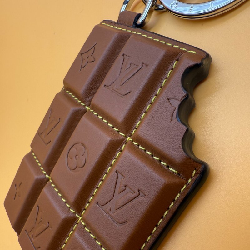 LV Chocolate Bar Figurine 巧克力 鑰匙圈 包包吊飾 掛飾 M01478-5