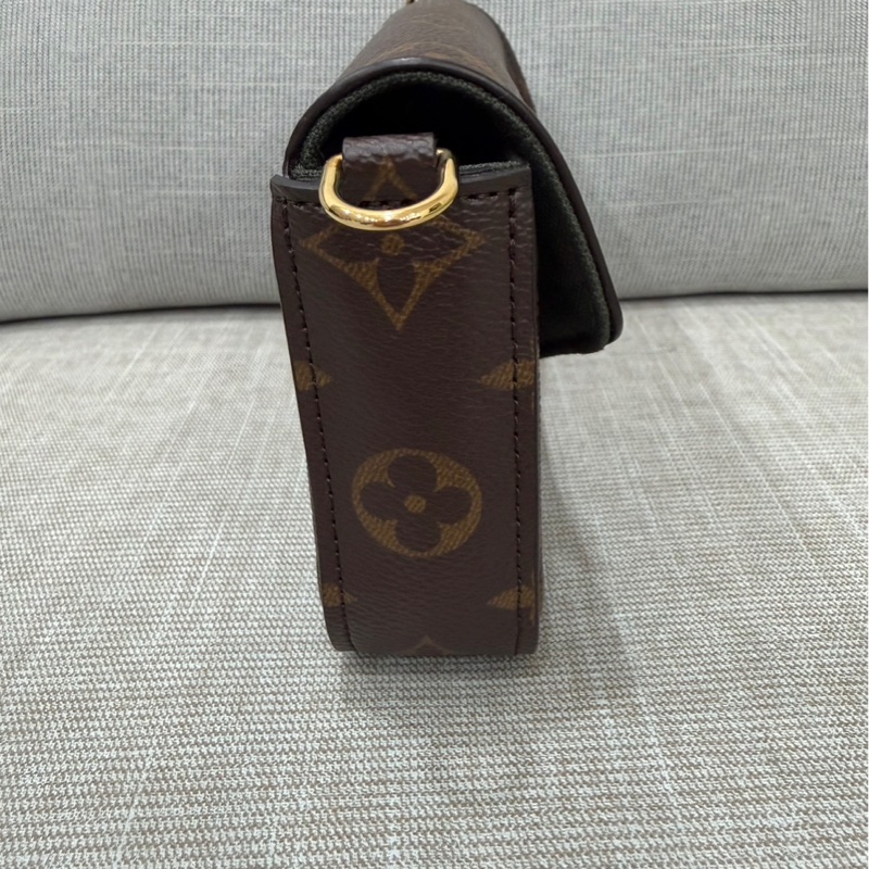 LV M80091 Félicie Strap & Go經典花紋織帶斜背包(附可拆式卡片零錢包)-8