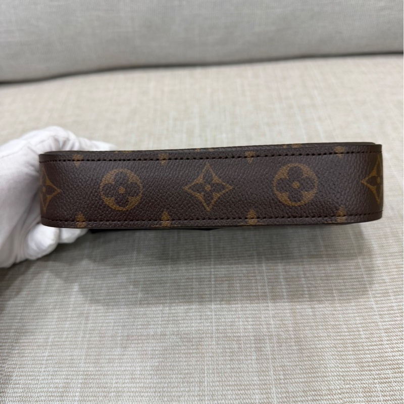 LV M80091 Félicie Strap & Go經典花紋織帶斜背包(附可拆式卡片零錢包)-13