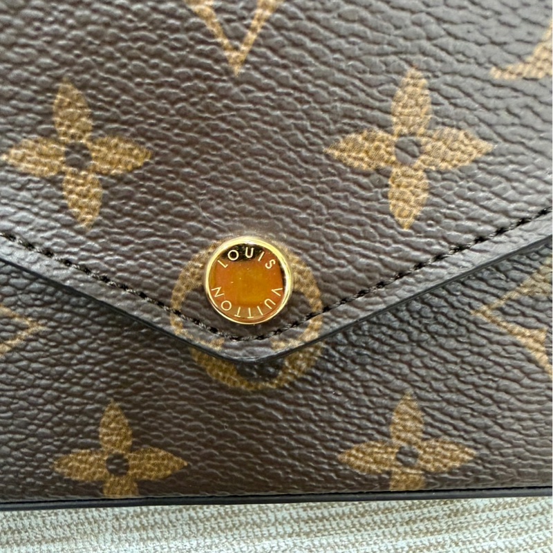 LV M80091 Félicie Strap & Go經典花紋織帶斜背包(附可拆式卡片零錢包)-38