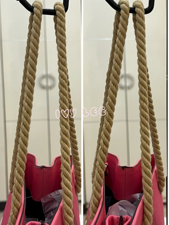 Moschino 經典盪鞦韆泰迪熊 Swing Bear 兩用托特包 粉色/防刮皮 斜背 手提 正品 二手精品-5