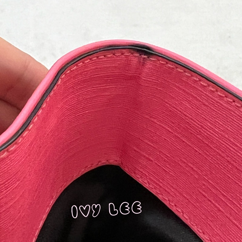 Moschino 經典盪鞦韆泰迪熊 Swing Bear 兩用托特包 粉色/防刮皮 斜背 手提 正品 二手精品-8