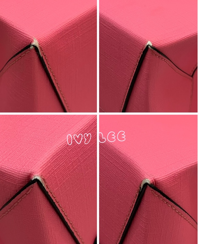 Moschino 經典盪鞦韆泰迪熊 Swing Bear 兩用托特包 粉色/防刮皮 斜背 手提 正品 二手精品-21