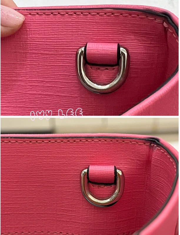 Moschino 經典盪鞦韆泰迪熊 Swing Bear 兩用托特包 粉色/防刮皮 斜背 手提 正品 二手精品-22