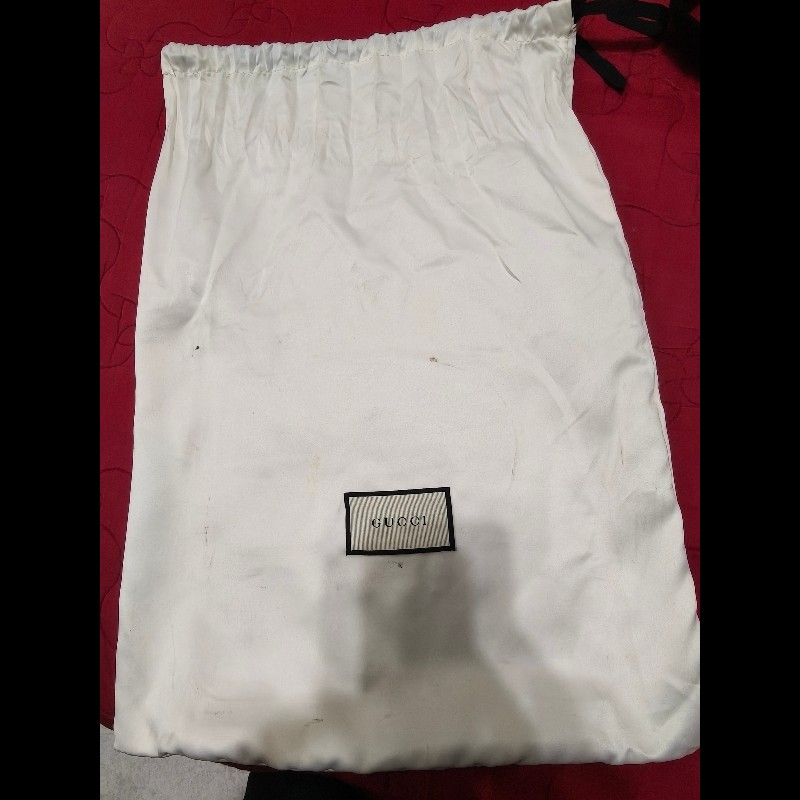 Gucci Signature 黑色扣鎖掀蓋斜側背包406368-CWCBX-1000-4