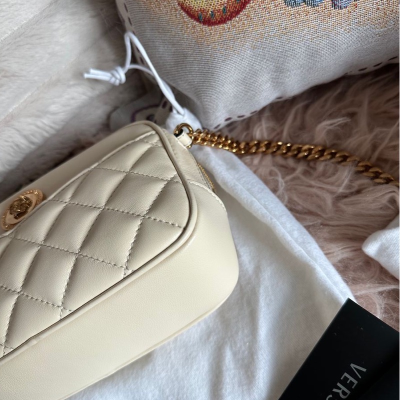 全新 未使用品 Versace相機包 米白色 美杜莎 medusa-5