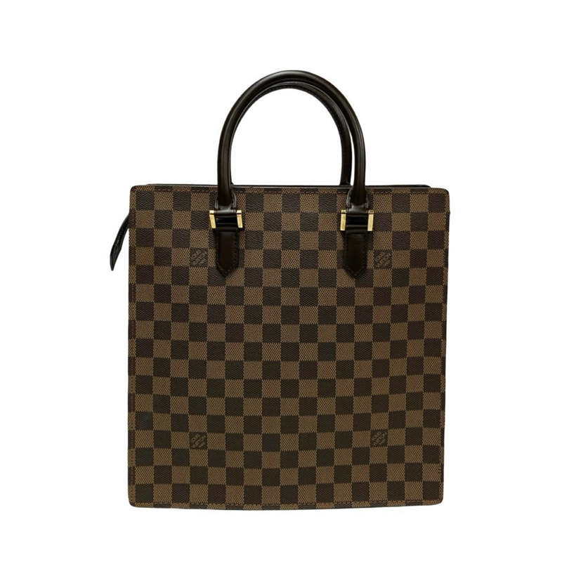 路易威登 Venice PM Damier 皮革手提包/托特包，棕色，i24-5-3