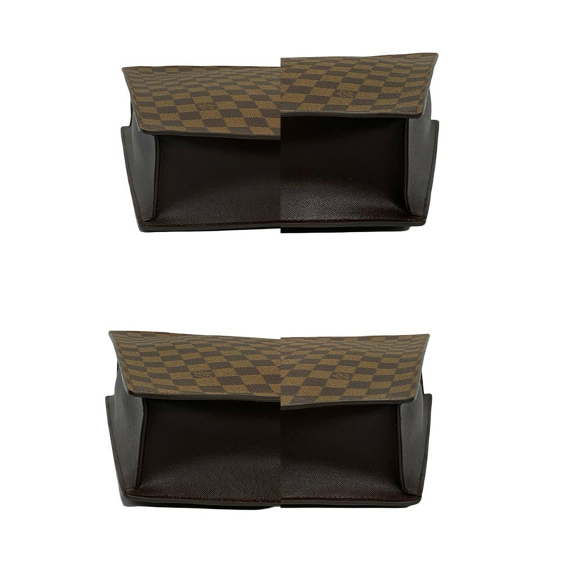 路易威登 Venice PM Damier 皮革手提包/托特包，棕色，i24-5-6