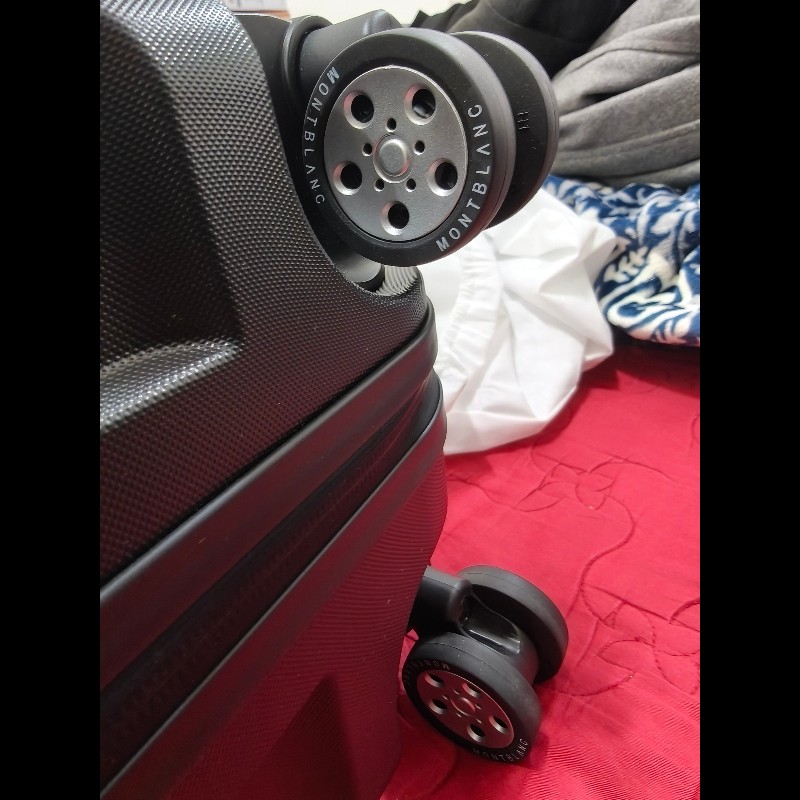 MONTBLANC萬寶龍MY4810黑色登機行李箱-11
