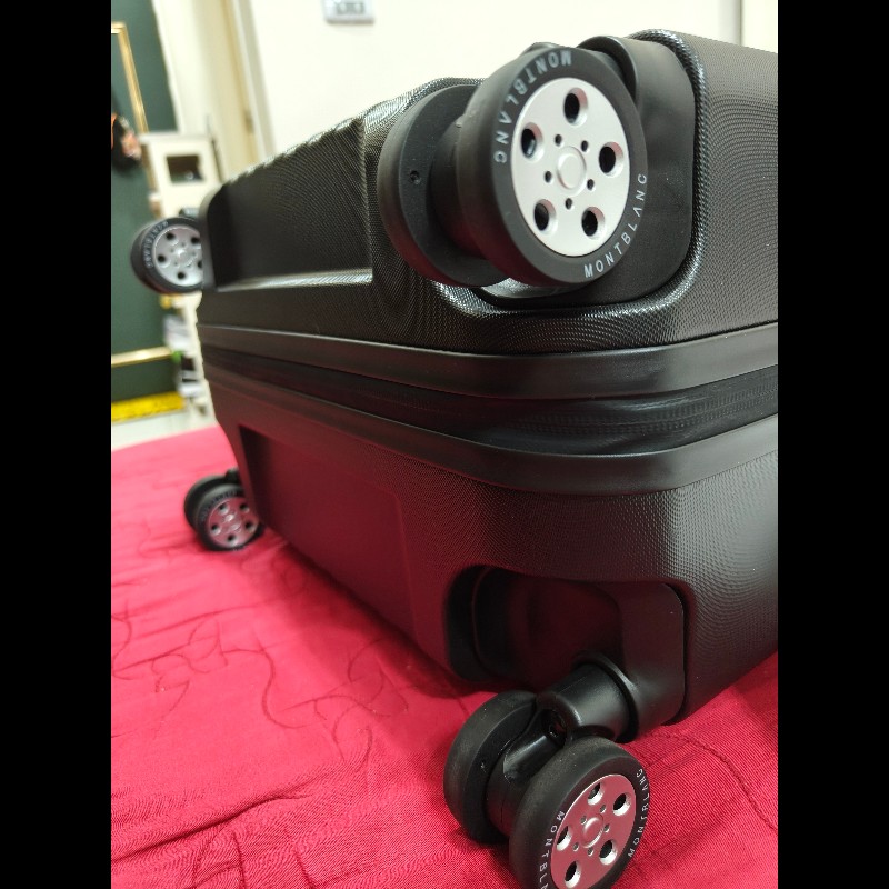 MONTBLANC萬寶龍MY4810黑色登機行李箱-13
