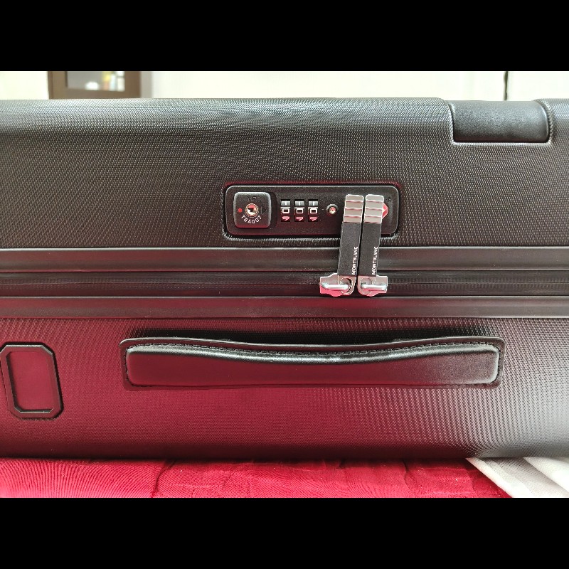 MONTBLANC萬寶龍MY4810黑色登機行李箱-25