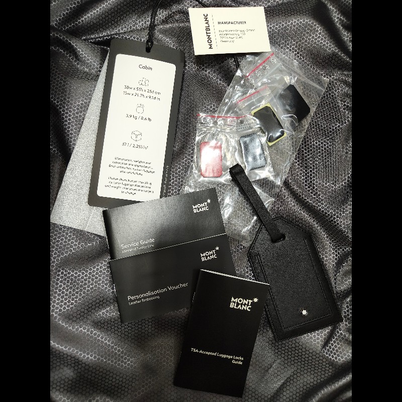 MONTBLANC萬寶龍MY4810黑色登機行李箱-29