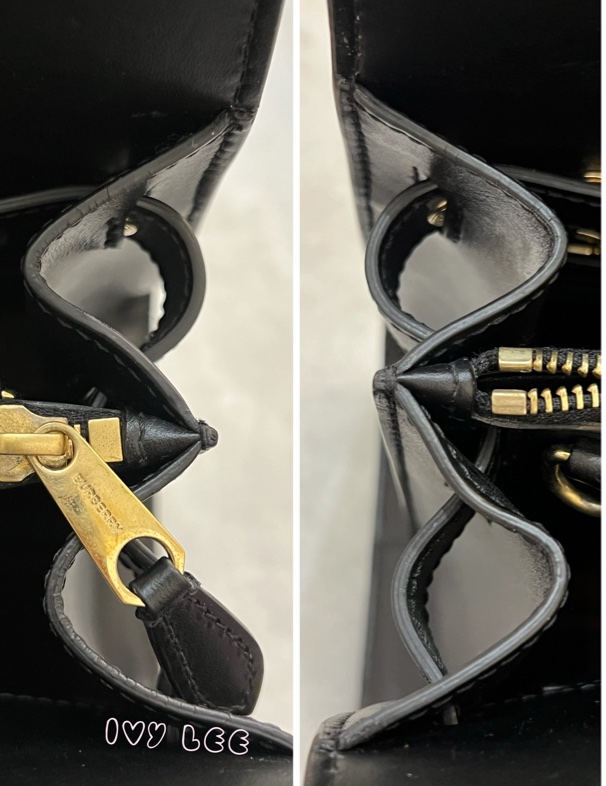 Burberry 綠色帆布皮革雙提手格紋手提包 斜背包 肩背包 棕色 黑色 8035823 正品 二手精品-30