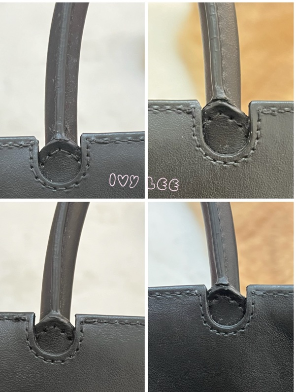 Burberry 綠色帆布皮革雙提手格紋手提包 斜背包 肩背包 棕色 黑色 8035823 正品 二手精品-33