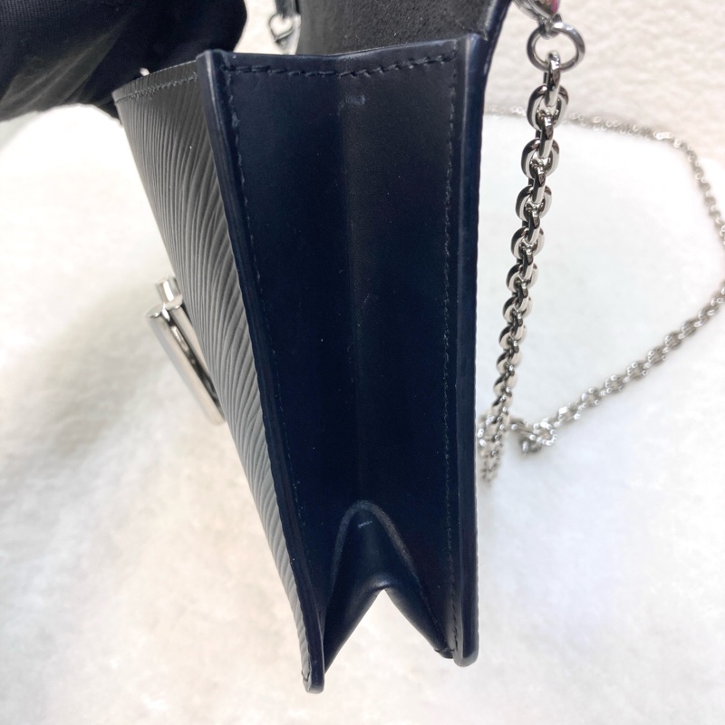 Louis Vuitton 路易威登 LV黑色EPI牛皮TWIST WOC斜背包M68560-10