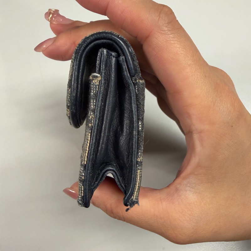 Dior老花名片夾，卡夾，6-7成新-12