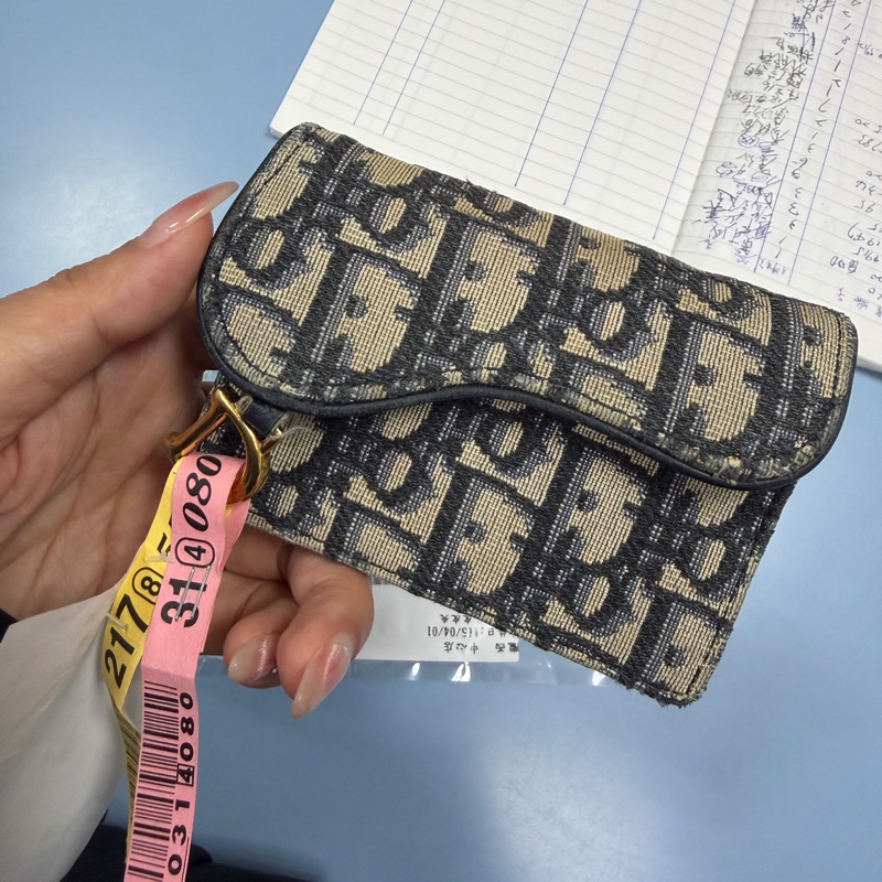 Dior老花名片夾，卡夾，7成新-4