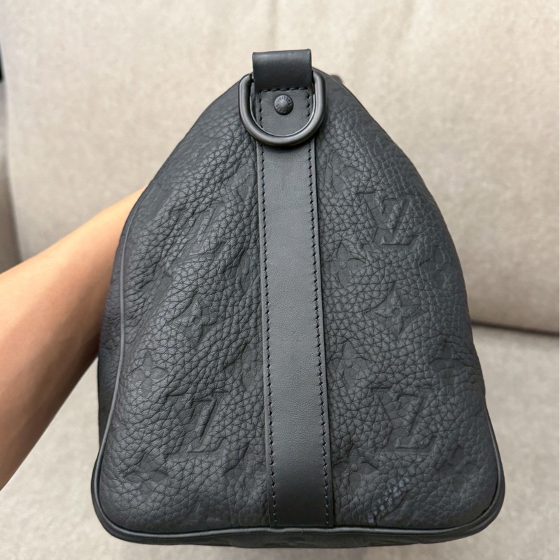 LV KEEPALL35黑壓紋-4