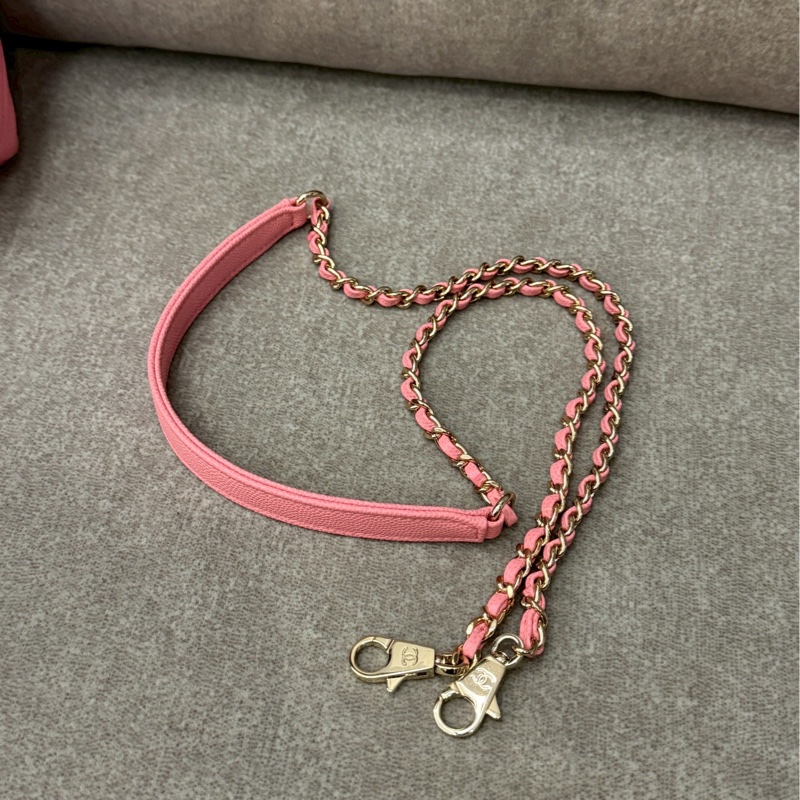 香奈兒粉色coco handle-9