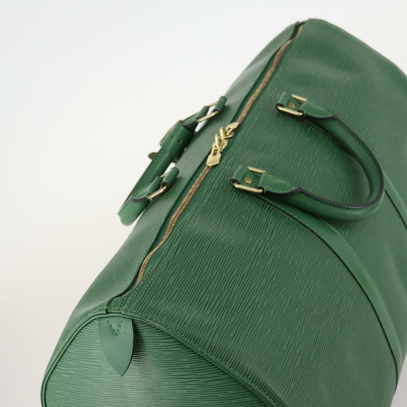 【日本直送】路易威登 Epi Keepall 55 波士頓包 綠色 M42954 LV Auth 170850A-5