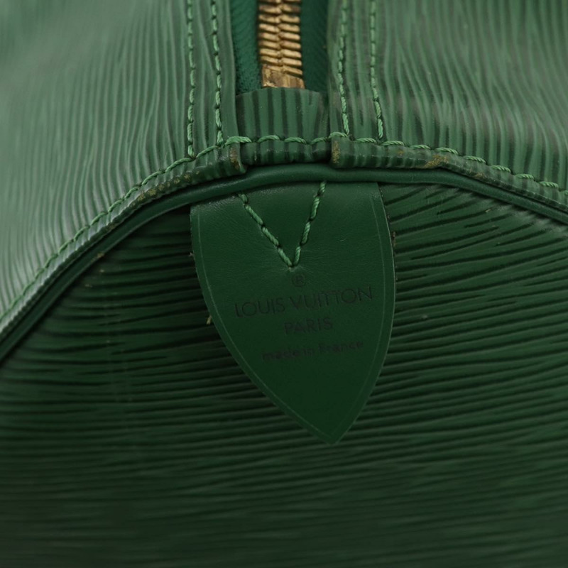 【日本直送】路易威登 Epi Keepall 55 波士頓包 綠色 M42954 LV Auth 170850A-14