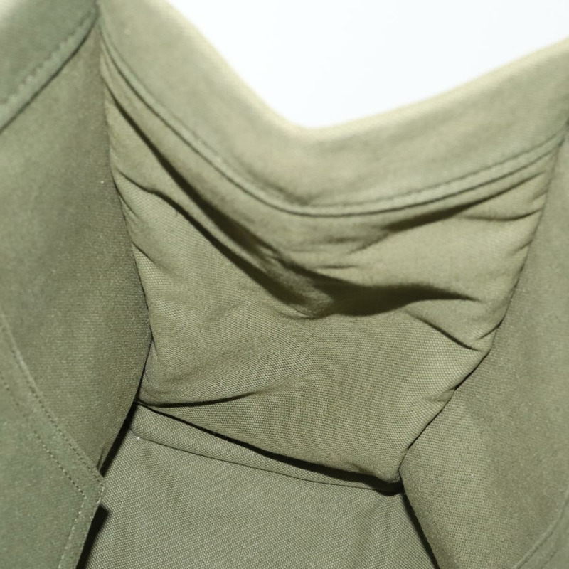 【日本直送】CELINE 帆布托特包 綠色金色 Auth fm5192M-14