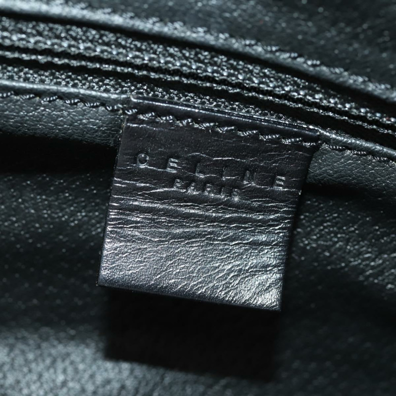 【日本直送】CELINE Macadam帆布波士頓包 PVC皮革 黑色金色 Auth mr2048A-20