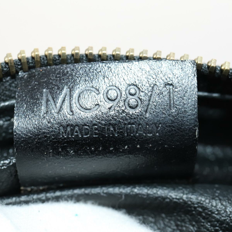 【日本直送】CELINE Macadam帆布波士頓包 PVC皮革 黑色金色 Auth mr2048A-23