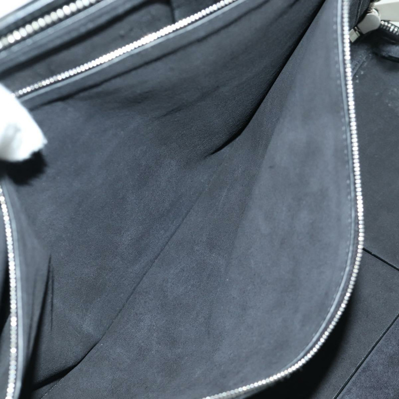 【日本直送】BOTTEGA VENETA MAXI INTRECCIATO 手拿包 皮革 黑色 銀色 正品 BSZ216M-18