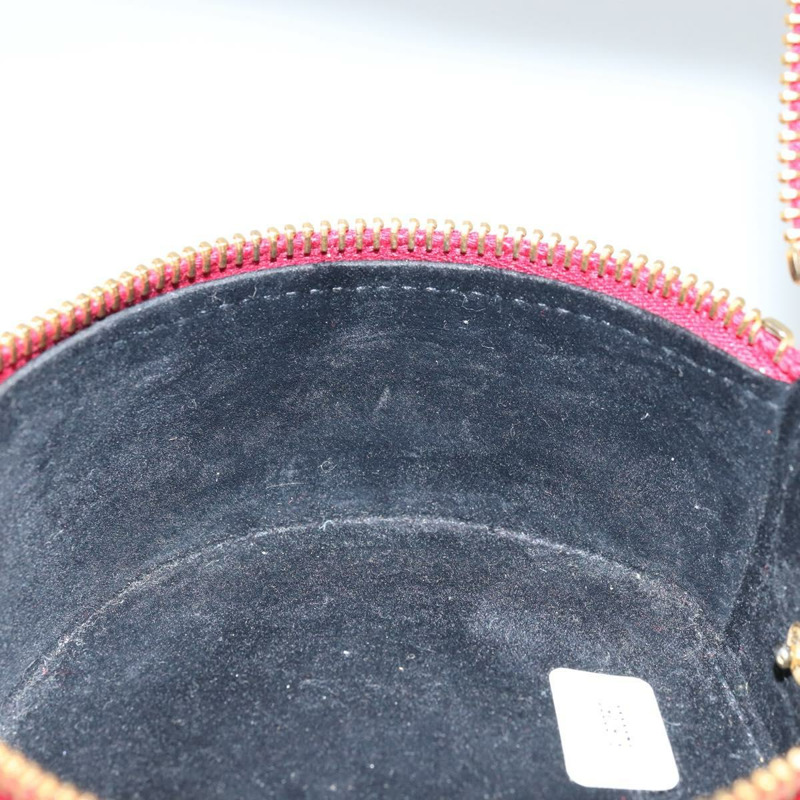 【日本直送】香奈兒 COCO 標誌珠寶盒 漆皮 紅色金色 CC Auth LNZ684V-15