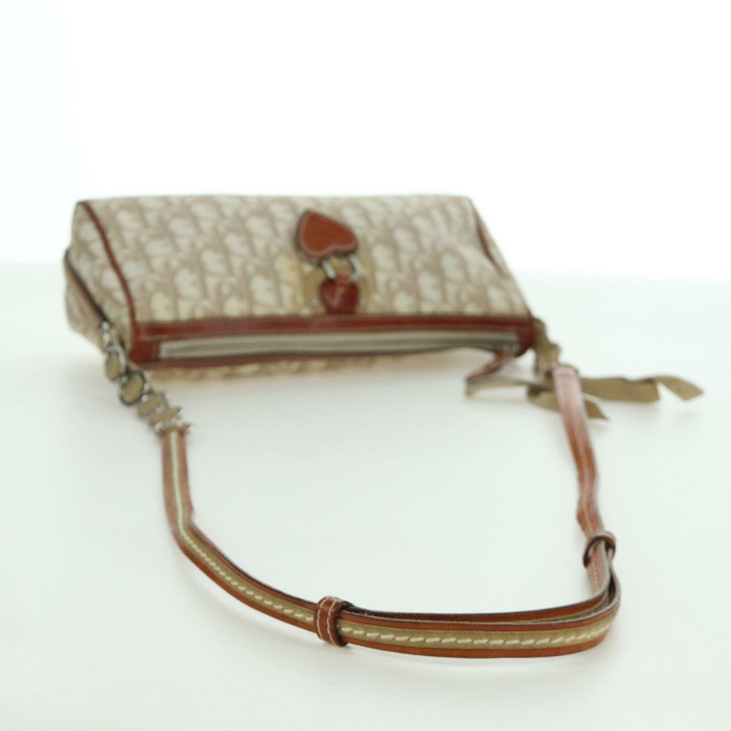 【日本直送】Christian Dior Trotter帆布浪漫手袋 PVC象牙銀色 正品 LNZ758SAV-5