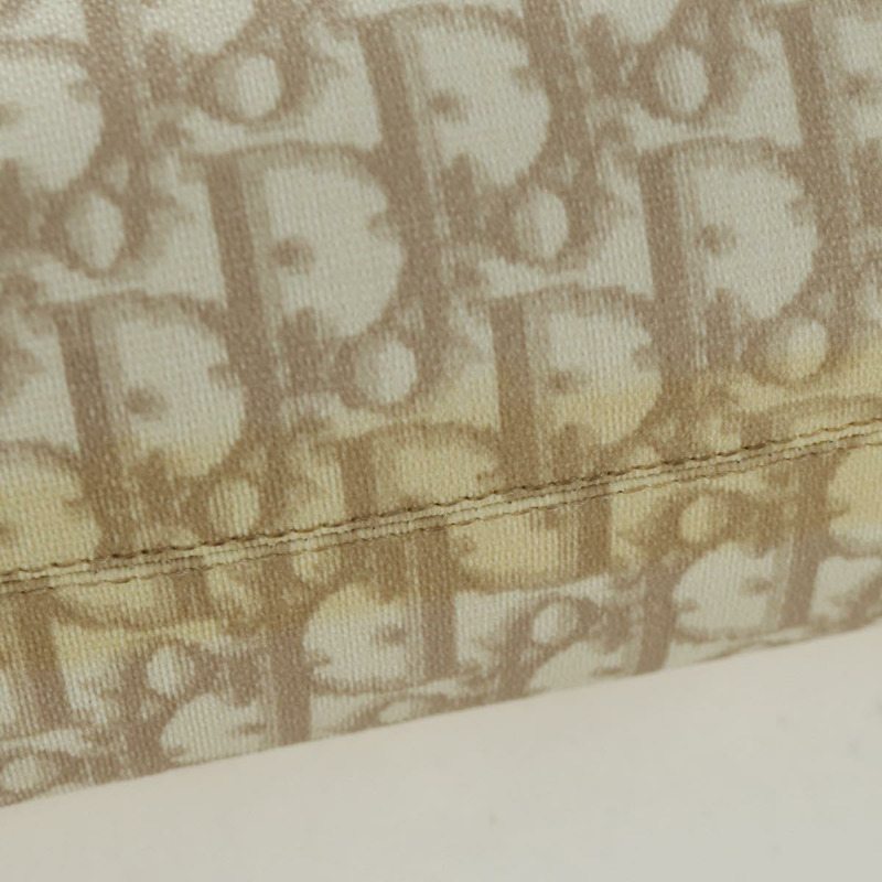 【日本直送】Christian Dior Trotter帆布浪漫手袋 PVC象牙銀色 正品 LNZ758SAV-10