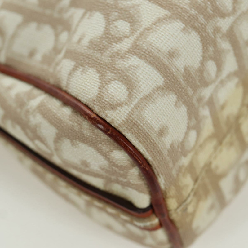 【日本直送】Christian Dior Trotter帆布浪漫手袋 PVC象牙銀色 正品 LNZ758SAV-11