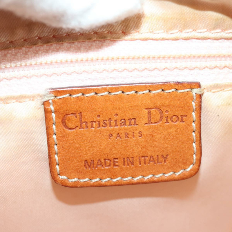 【日本直送】Christian Dior Trotter帆布浪漫手袋 PVC象牙銀色 正品 LNZ758SAV-17
