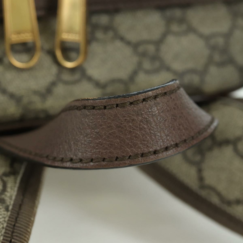 【日本直送】GUCCI GUCCI x Disney GG Supreme Web Sherry Line PVC 米色 552884 Auth LNZ826M-7