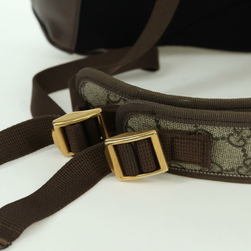 【日本直送】GUCCI GUCCI x Disney GG Supreme Web Sherry Line PVC 米色 552884 Auth LNZ826M-10