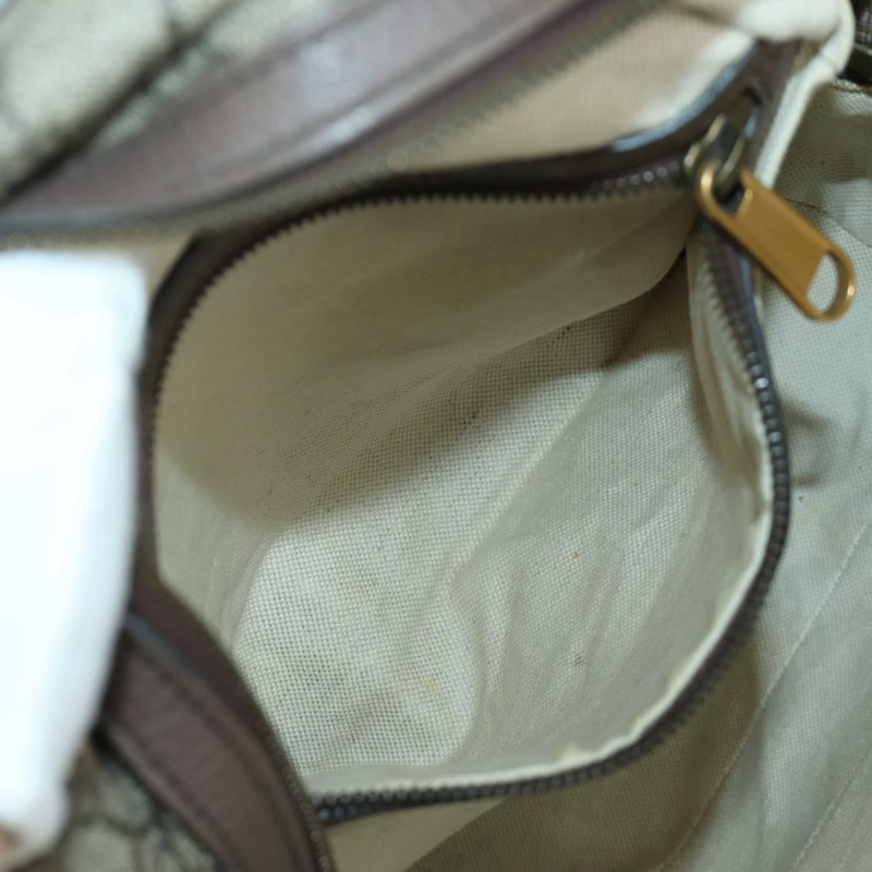 【日本直送】GUCCI GUCCI x Disney GG Supreme Web Sherry Line PVC 米色 552884 Auth LNZ826M-27