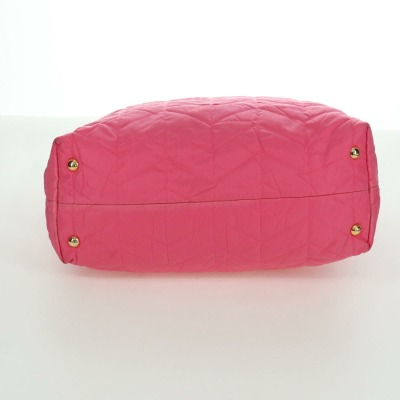 【日本直送】PRADA 鏈條托特包 尼龍 金粉色 正品 am10964V-9