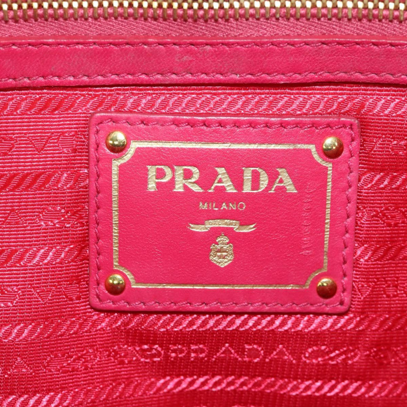 【日本直送】PRADA 鏈條托特包 尼龍 金粉色 正品 am10964V-18