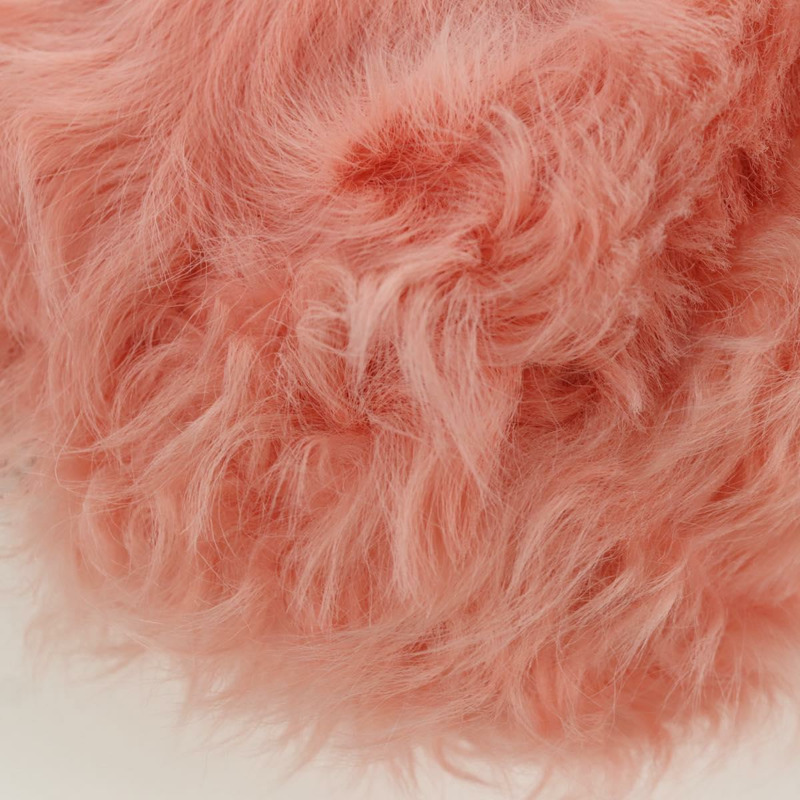 【日本直送】Miu Miu 鏈條單肩包 粉紅銀色毛絨款 正品 ARZ527M-12