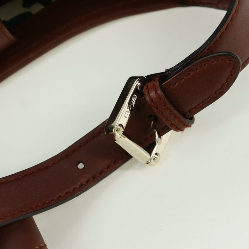 【日本直送】GUCCI GG帆布Guccissima單肩包 皮革 棕色 金色 145778 正品 ARZ576SAV-7