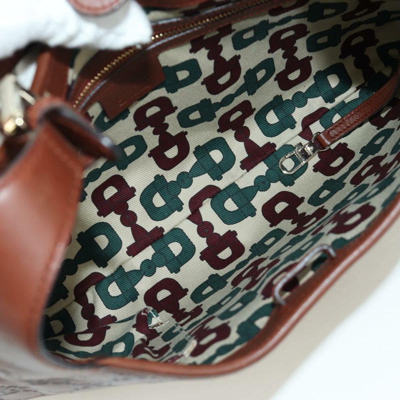 【日本直送】GUCCI GG帆布Guccissima單肩包 皮革 棕色 金色 145778 正品 ARZ576SAV-16