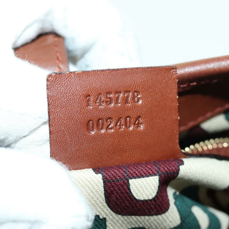 【日本直送】GUCCI GG帆布Guccissima單肩包 皮革 棕色 金色 145778 正品 ARZ576SAV-21