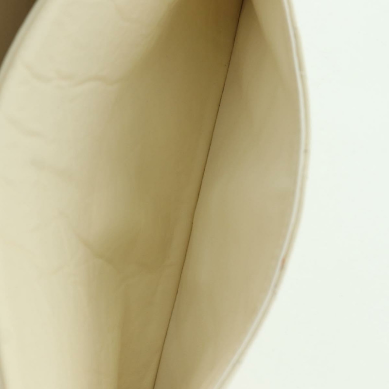 【日本直送】香奈兒 Matelasse 2.55 雙蓋鏈條包 白色皮革 CC Auth ARZ713V-25