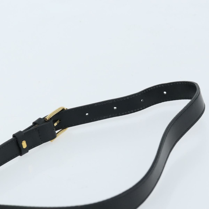 【日本直送】CELINE Macadam帆布肩背包 PVC皮革 黑色金色 正品 ARZ679A-7